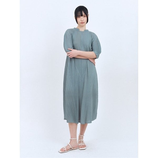 차이나 백 리본 원피스