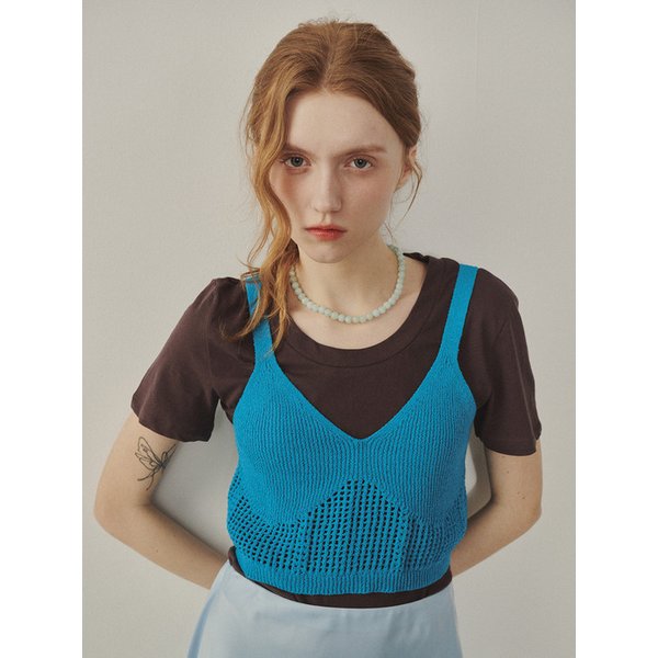 Venice Knit Bustier_BLUE(315309)
