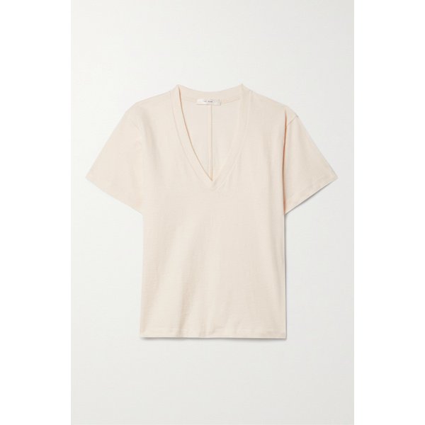 탈라 코튼 저지 티셔츠 오프 화이트 1647597317180996