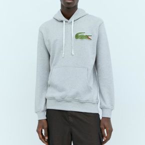 24 FW 꼼데 가르송 셔츠x Lacoste 후드 스웨트셔츠 FL T004 W23 2 63378394