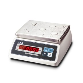방수형 단순중량저울 SWII-EW(LED) 15kg(5g) 계수 계량