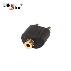 엠지솔루션 LANSTAR LS-AVG-2RM-3.5F 3.5mm to RCA AV 젠더