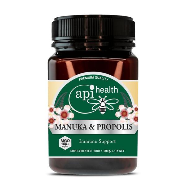 뉴질랜드직구 API 에이피아이 헬스 마누카 허니 앤 프로폴리스 MGO100+ 500g