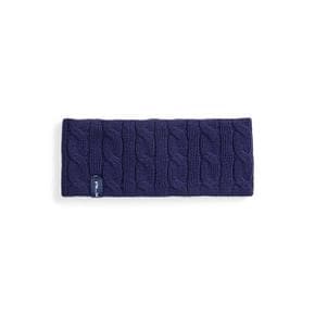 폴로 골프 여성 케이블 니트 코튼 블렌드 헤드밴드(WAXGHGS0J420088410)