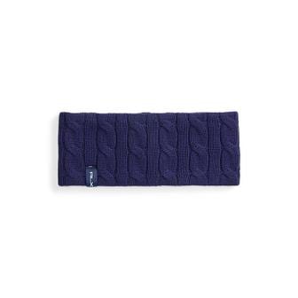 폴로 랄프 로렌 폴로 골프 여성 케이블 니트 코튼 블렌드 헤드밴드(WAXGHGS0J420088410)