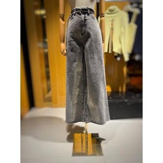 에고이스트 [시흥점] 여성 프린팅 와이드 데님 팬츠 (ER4JP101)