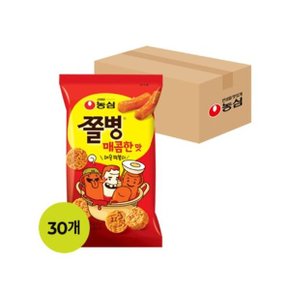 농심 쫄병 매콤한맛 82g 30개