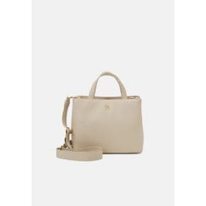 3828741 Tommy Hilfiger ESSENTIAL SATCHEL - Handbag white clay