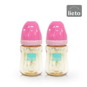 리에또 소프트 PPSU 노꼭지 젖병 200ml 1+1 트윈팩