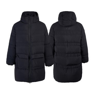 Y-3 백 미니로고 후드 패딩 자켓 HA5558 BLACK