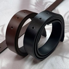 플럼도트 이탈리아 통가죽 소가죽 벨트끈 허리띠