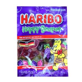 하리보 해피그레이프 100g x 10개입 1볼 HARIBO 젤리 (W9961FB)