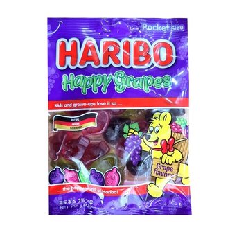  하리보 해피그레이프 100g x 10개입 1볼 HARIBO 젤리 (W9961FB)