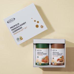 프로폴리스 마누카 허니 페퍼민트+버터멘톨 캔디 선물세트