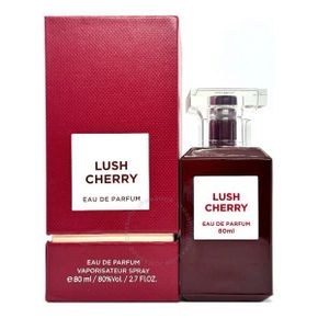 Fragrance 월드 유니섹스 공용 Lush 체리 EDP 스프레이 향수 2.7 oz 프래그런스 향수 9015618