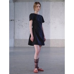 Square Neck Mini Dress  Navy (KE6371M05R)