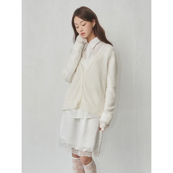 Silky Lace Mini Skirt_3color