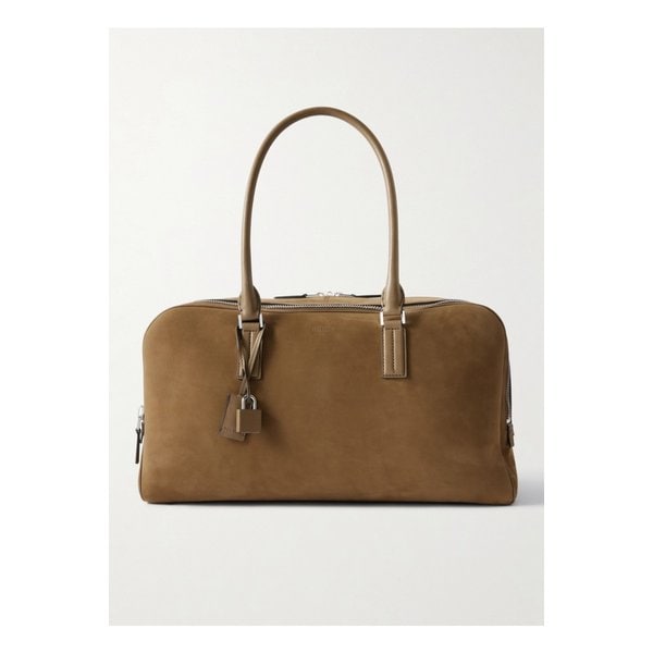 가죽 트리밍 누벅 위켄드 백 46376663162930686