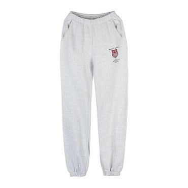 스포티앤리치 에슬레틱 팀 스웨트팬츠 ATHLETIC TEAM SWEATPANT HEATHER GRAY RUBY