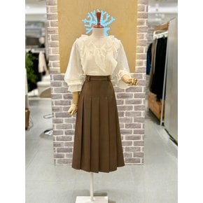 핀턱 주름 롱스커트(LC31EXSK556X)