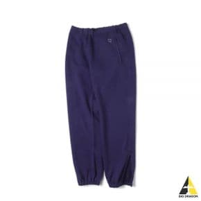 NEEDLES 니들스 Zipped Sweat Pant Purple (MR303) (집업 스웨트 팬츠)