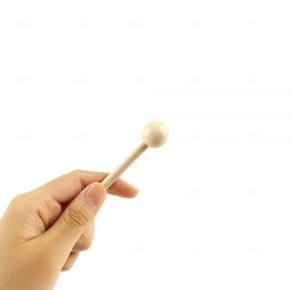 타악기 실로폰 드럼 다용도 악기 해머 둥근 머리 말렛 우드 스틱