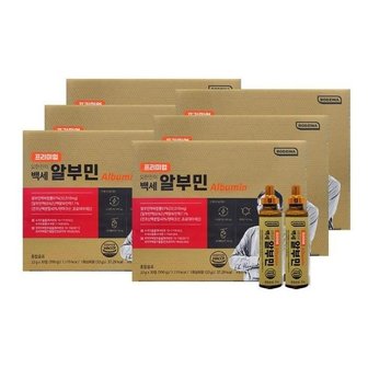  프리미엄 오한진의 백세 알부민 33g 30개입 6개/mjc