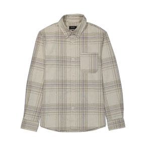 A.P.C. 아페쎄 베이지 트렉 Surchemise 체크 Overshirt, 사이즈 X-Small COEUZ-H02396