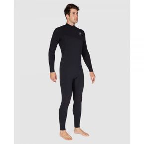 Billabong 3/2 Furnace Comp Chest Zip Wetsuit - BLACK