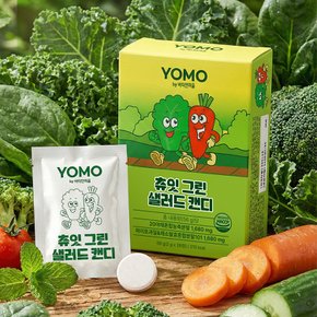 요모 츄잇 그린 샐러드캔디 2,000mg 28정 x 6박스 (총168일분)