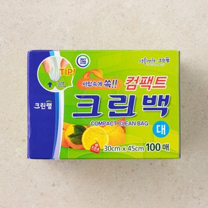 크린랩 컴팩트 크린백 대100P (30*45)