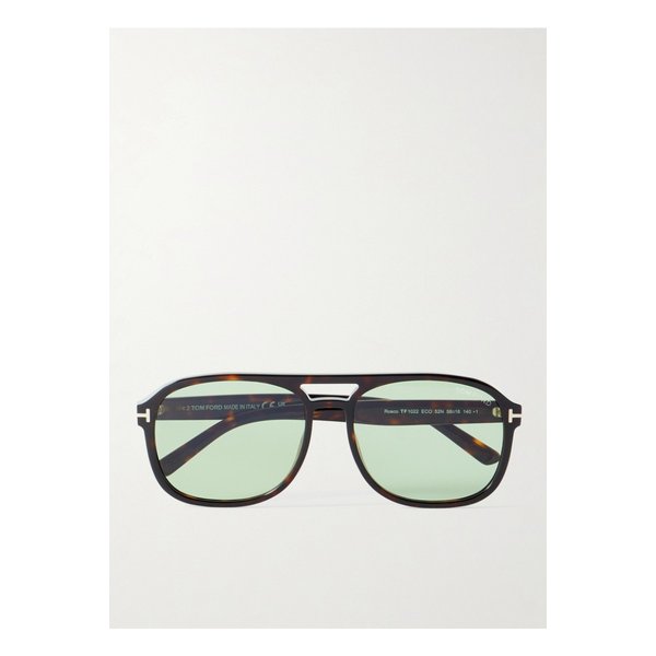 로스코 에비에이터 톨토이즈셸 아세테이트 선글라스 46376663162897572