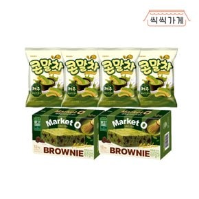 콘말차 66g x 4ea + 마켓오 브라우니 제주말차 240g x 2ea