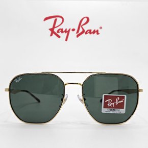 [RAY BAN] 레이밴 RB3724D 001/71 레이벤 투브릿지 보잉 메탈선글라스