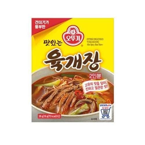 (주)오뚜기 맛있는 육개장 38g(1)