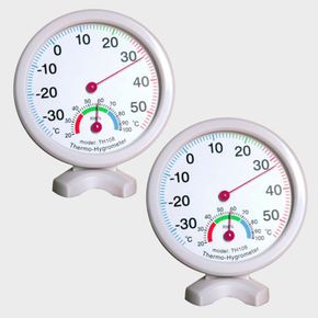아날로그 온습도계 주방 욕실 벽걸이 실내 기온 수은온도계 탁상형 습도계
