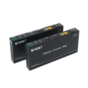 제이큐 HDMI 리피터 송수신기 세트 RJ45 4K 60Hz 60M 1080P