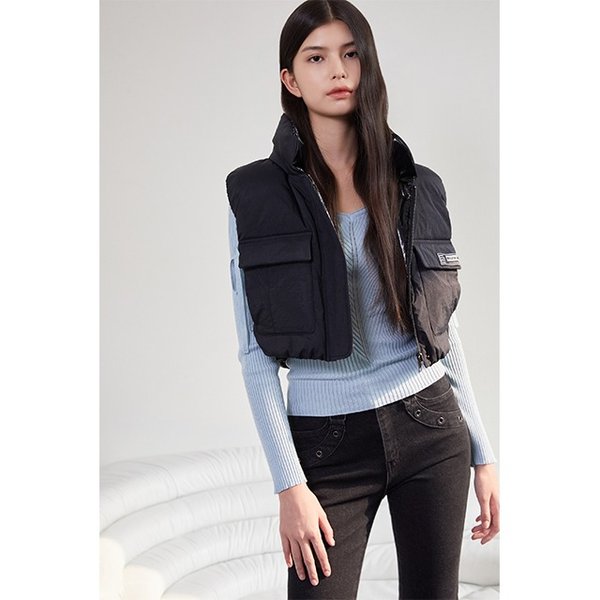 [시흥점] 여성 캐주얼 숏기장 다운베스트 (ER4NV461)