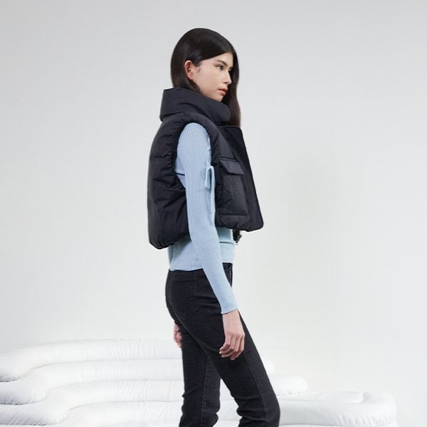 [시흥점] 여성 캐주얼 숏기장 다운베스트 (ER4NV461)