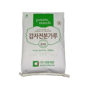 배동바지 전분(감자100% 대명) 20Kg / 감자전분가루