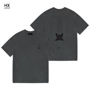 [HX] 에이치엑스 오버핏 빅사이즈 반팔 티셔츠 HX1009