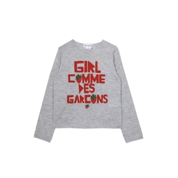 26SS 꼼데가르송 스웨터 NQ N002 S26 2 GREY DOM