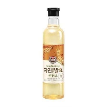 CJ 백설 건강발효  현미식초 800ml 1개