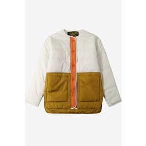MILIO - Tricolor padded Jacket_WHITE_ LNVA2PD01W300WHITE