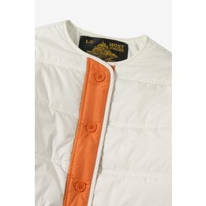MILIO - Tricolor padded Jacket_WHITE_ LNVA2PD01W300WHITE