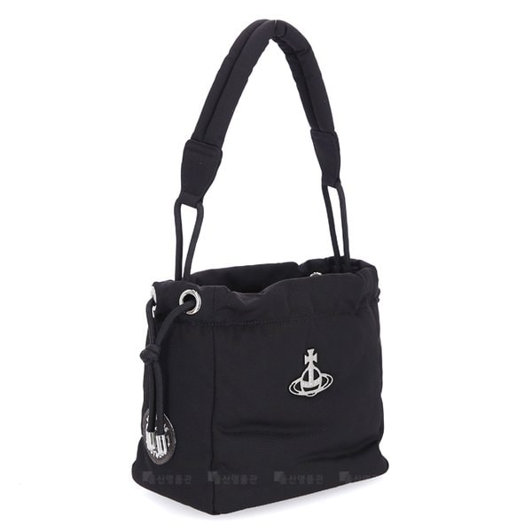 [부산점] ORB로고 4C03000AU W001Y N401 비비안웨스트우드 HILARY 힐러리 스몰 버킷백 토트백 숄더백 크로