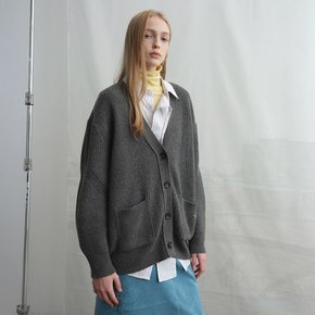 Relaxed V-Neck Cardigan KK5WD8060_9E