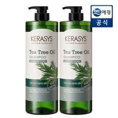 티트리 오일 비듬케어 샴푸 1L x 2개