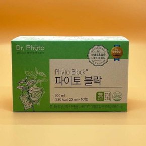 닥터파이토 삼백초추출물 파이토 블락 20mL X 10병