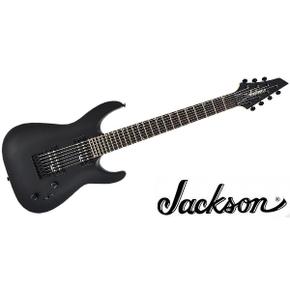 JACKSON 잭슨 JS Series Dinky JS22-7 Satin Black 칠현 기타